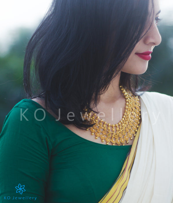 Exquisite necklace by KO - best temple jewellery brand