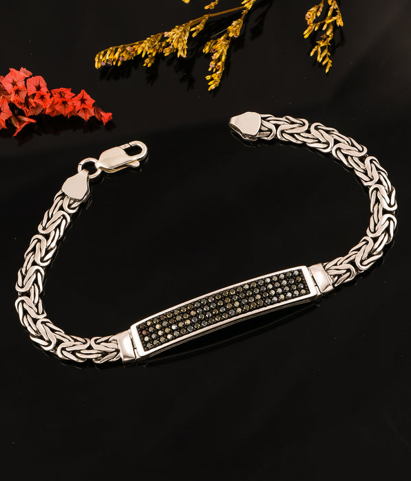 The Chivalrous Silver Rope Bracelet