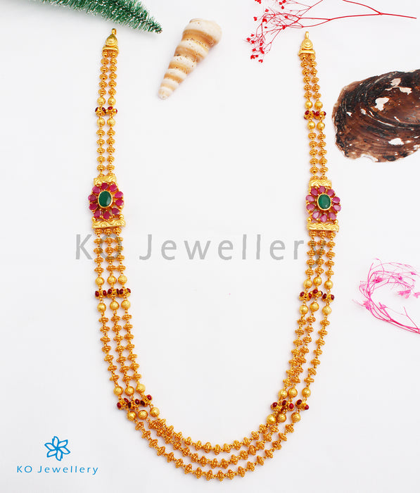 The Daksha Silver Layered Necklace