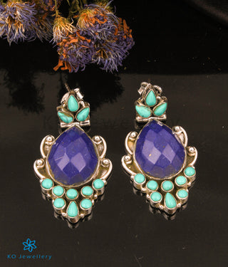 The Zuri Silver Gemstone Earrings