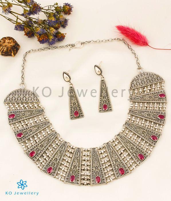 The Mohin Silver Statement Necklace