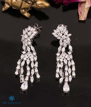 The Delina Silver Earrings