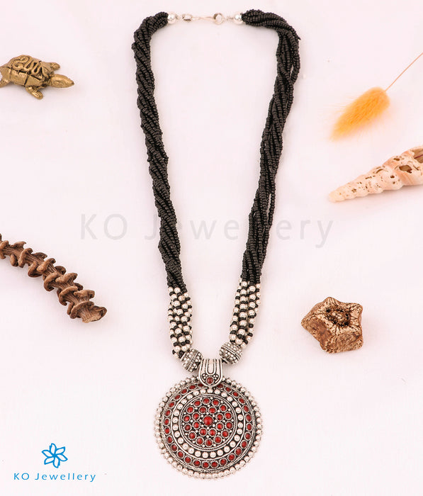 The Nila Silver Beads Necklace
