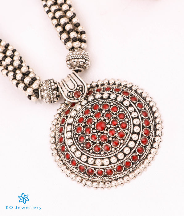 The Nila Silver Beads Necklace