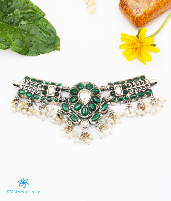 The Shavya Silver Choker Necklace