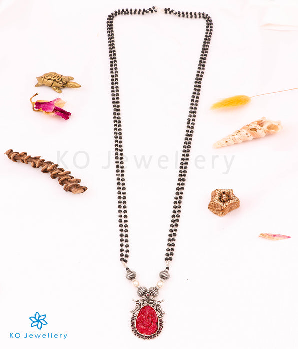 The Vihara Silver Beads Necklace