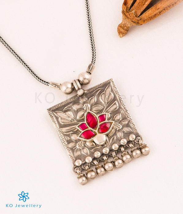 The Armaan Silver Kundan-Jadau Necklace