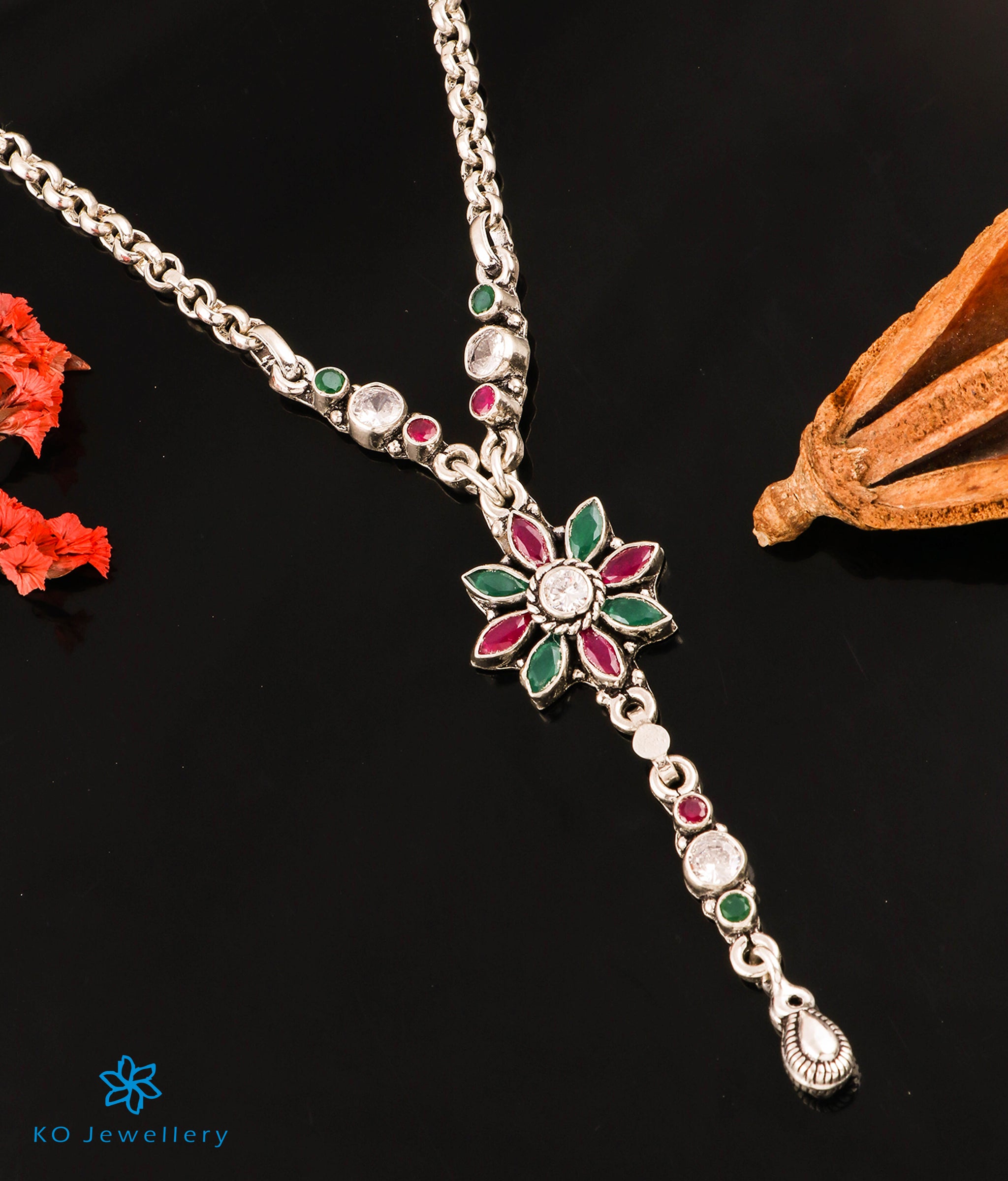 Tribal Silver Necklace - Buy Antique Silver Jewellery online — KO Jewellery