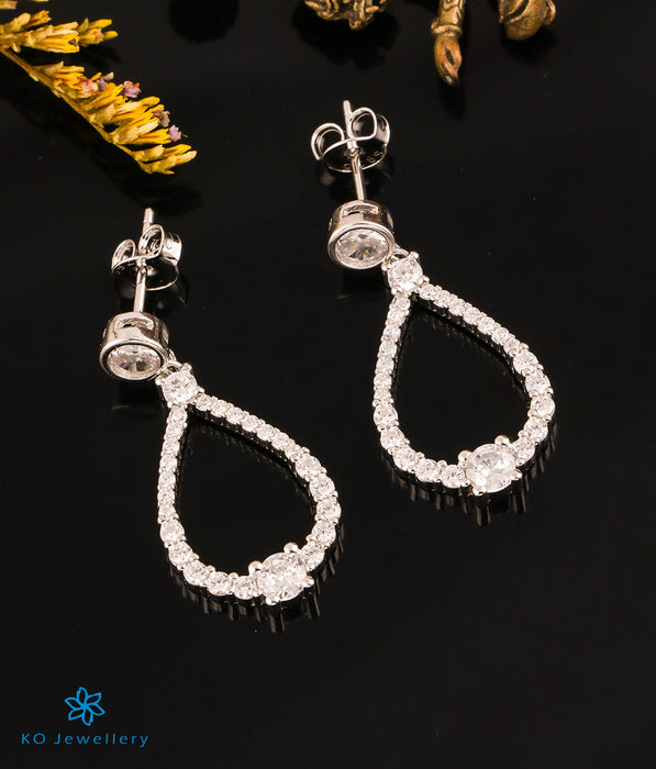 The Bewitching Sparkle Cocktail Silver Earrings