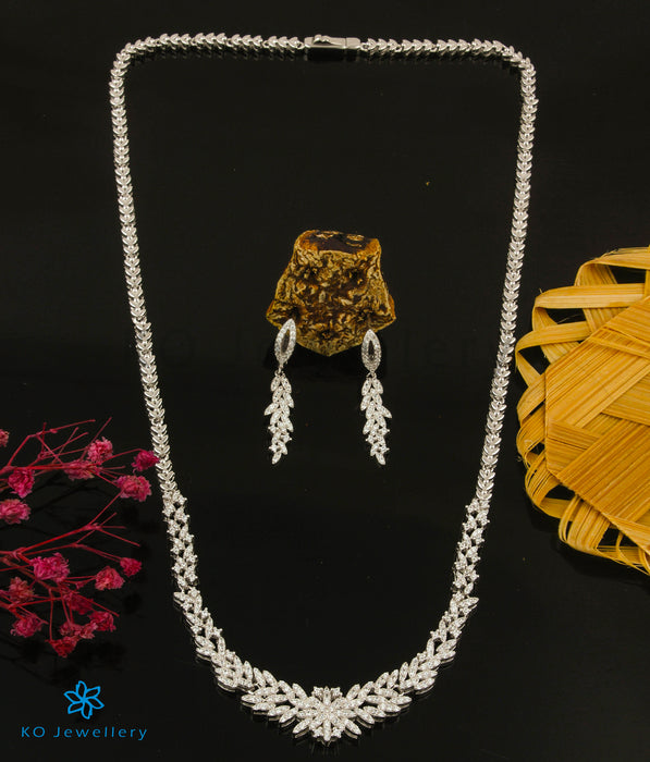 The Adele Silver Necklace Set