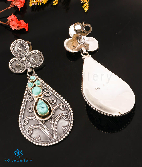 The Mandita Silver Gemstone Earrings