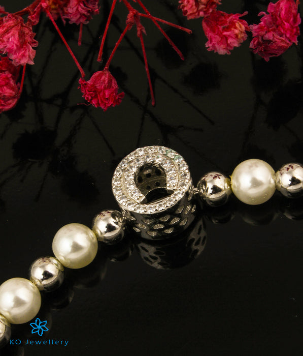 The Kate Silver & Pearl Bracelet