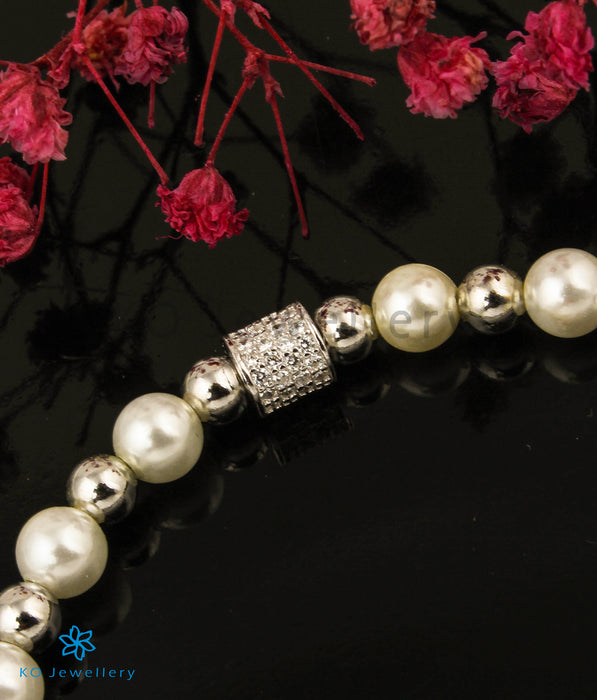 The Estelle Silver & Pearl Bracelet
