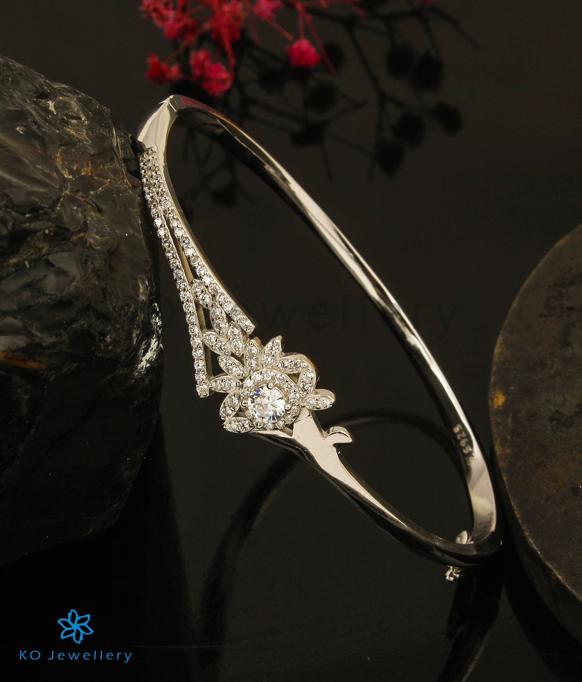 Buy Auspicious Aum Charm Silver Bracelet for Girls- Aumkaaara Bracelet