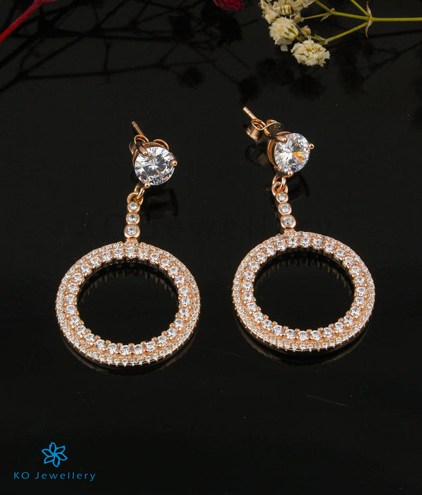 The Isadore Silver Rose-Gold Earrings