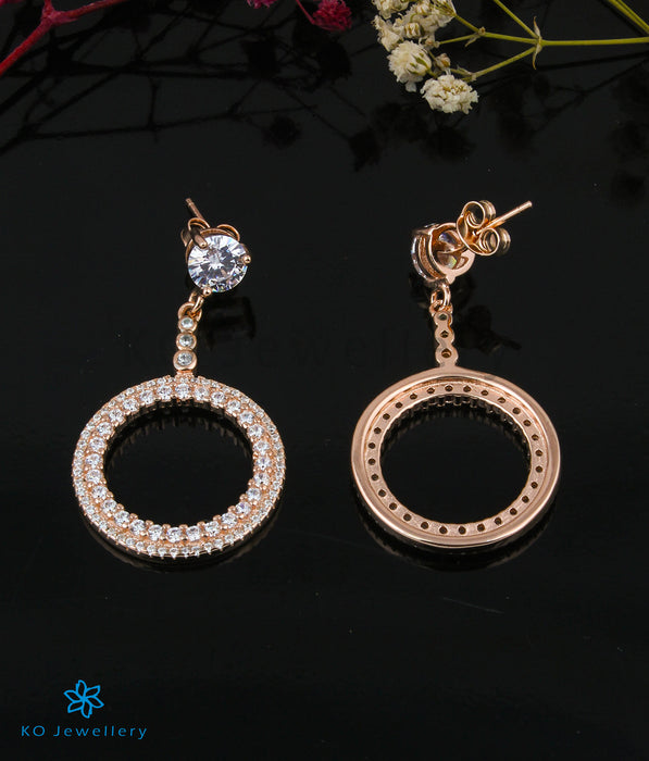 The Isadore Silver Rose-Gold Earrings