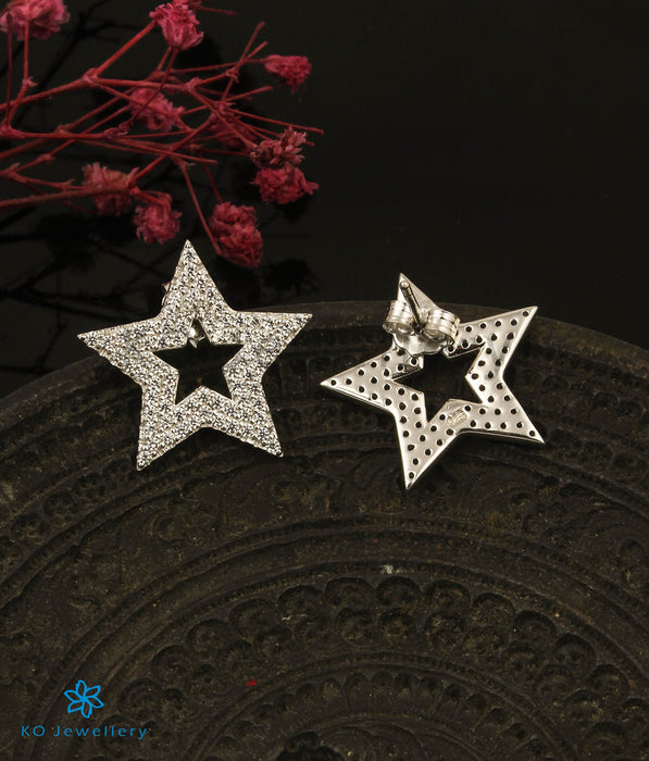 The Star Silver Earrings