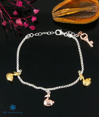 The Catia Silver Charms Bracelet