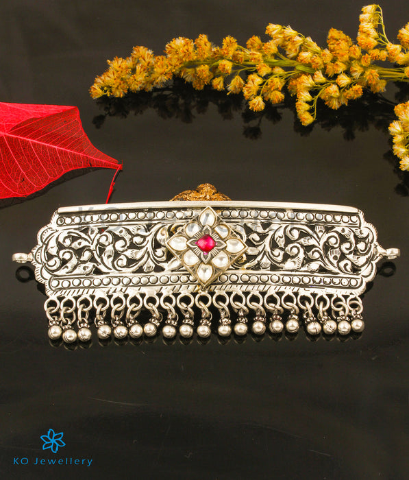 The Aakar Silver Kundan Choker Necklace