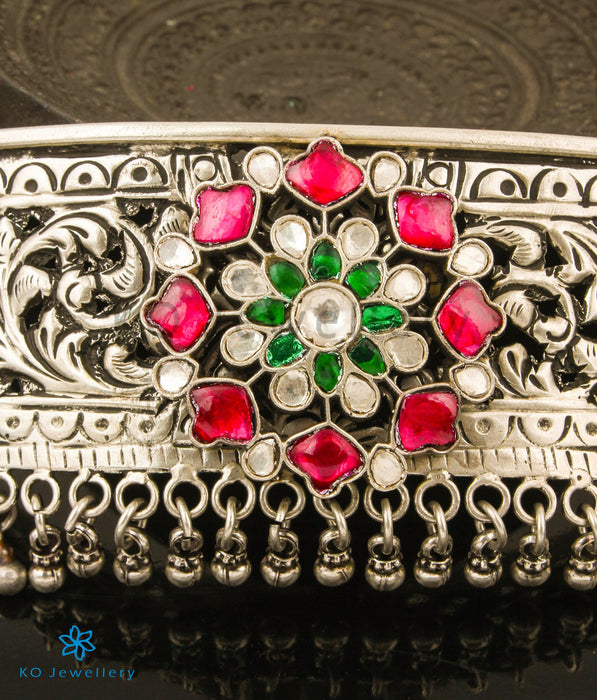 The Anahita Silver Kundan Choker Necklace