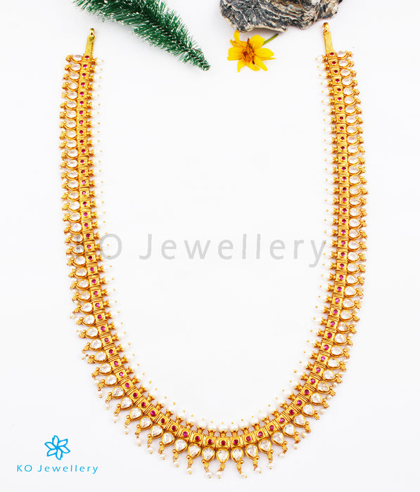 The Nabha Silver Mango Necklace/Waistbelt