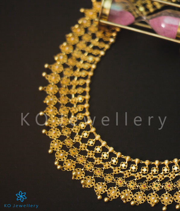 Exquisite traditional south Indian temple jewellery rani haram