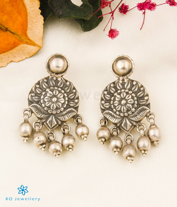 The Nitara Silver Earrings