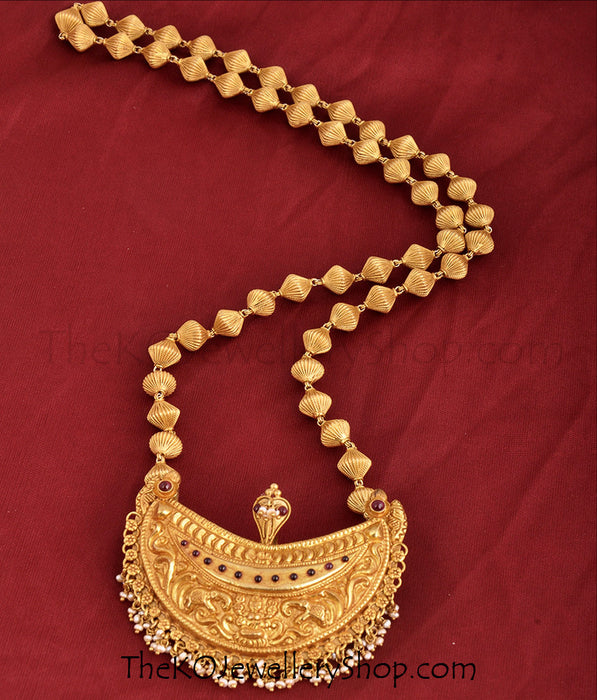 The Kodava Kokkethathi Silver Necklace