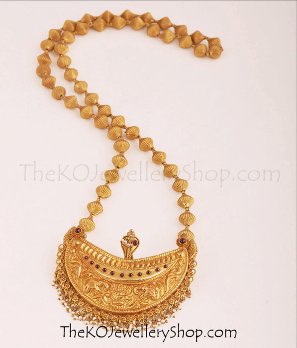 The Kodava Kokkethathi Silver Necklace