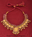 Intricately handcrafted temple jewellery bridal necklace with nakkasi work