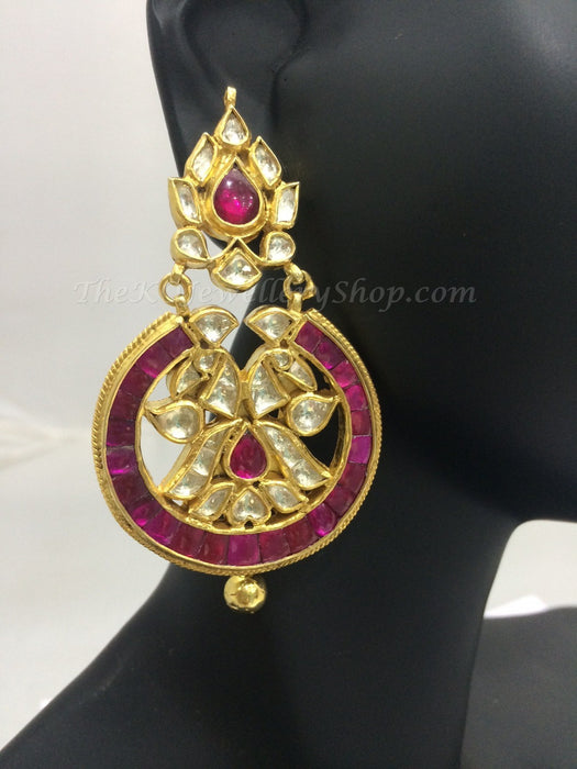 The Umrao Earring -Red