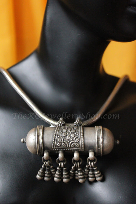 indian ethnic pendant  pure silver danglings  for women