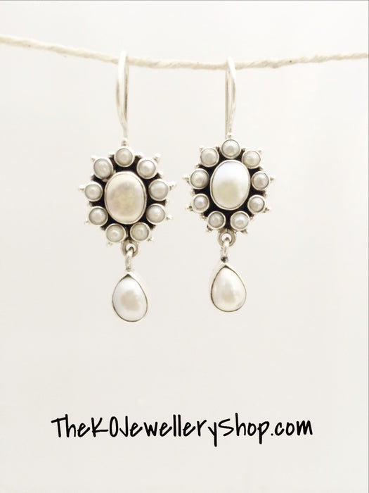 pearl studded work wear jewellery online shopping