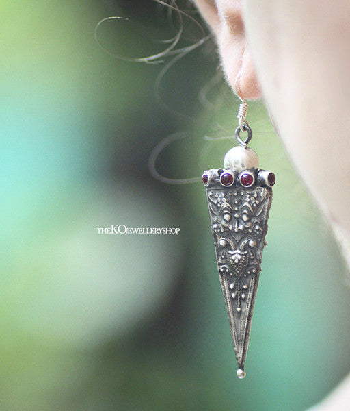 Heritage earrings temple jewellery collection online