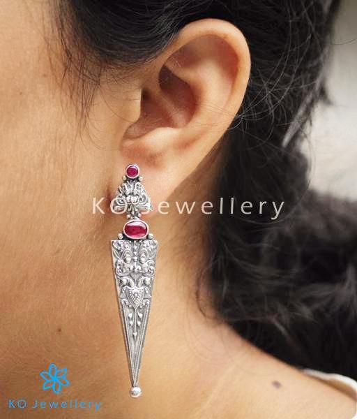 Temple jewellery earrings contemporary design