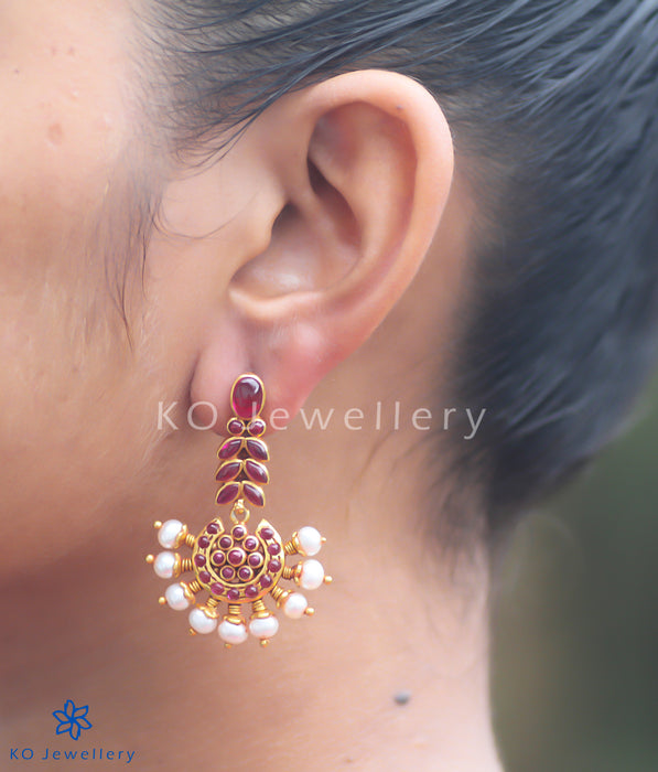 The Prajwal Silver Earrings