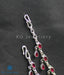 Stunning gemstone anklets with easy S hook closure