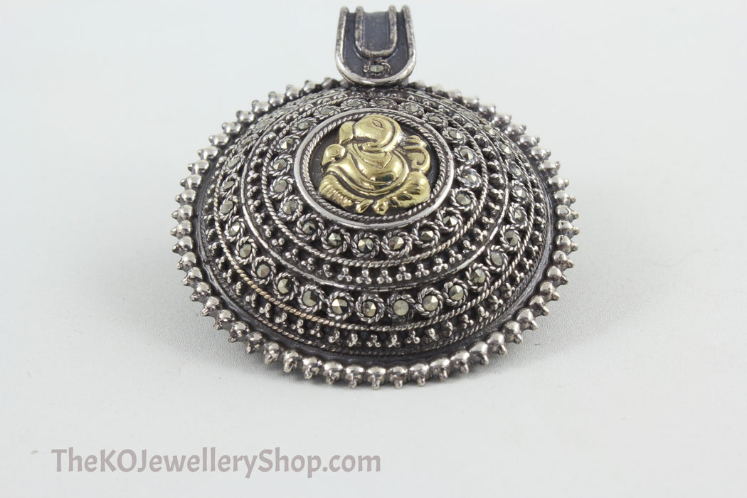 The Bhavya Ganesha Pendant - KO Jewellery