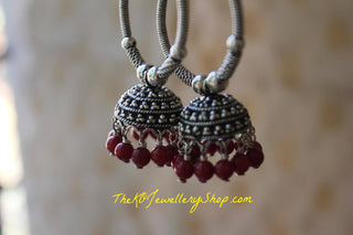 The Manasi Silver Bali-Earring - KO Jewellery