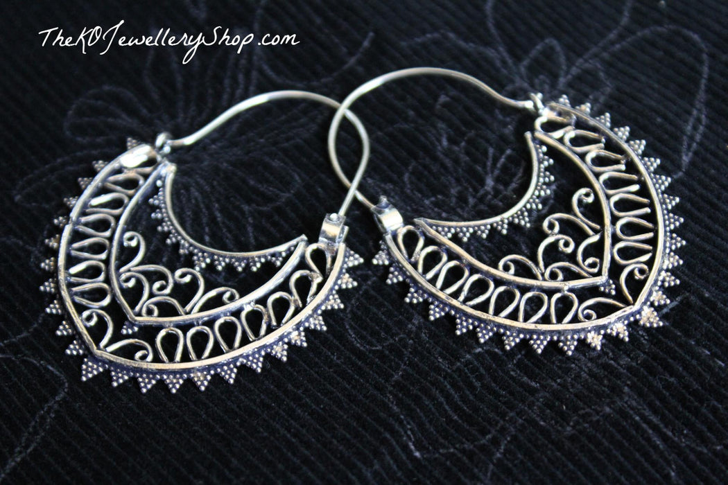 The Aamira Hoop Earrings - KO Jewellery