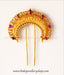 shop online gold plated silver hair pin for women