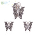 The Butterfly Silver Pendant Set - KO Jewellery