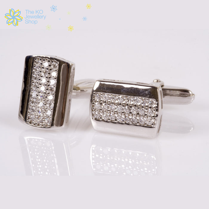 The Sparkle cufflinks - KO Jewellery