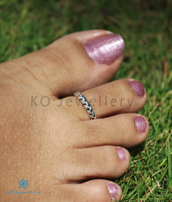 The Ridha Silver Toe-rings