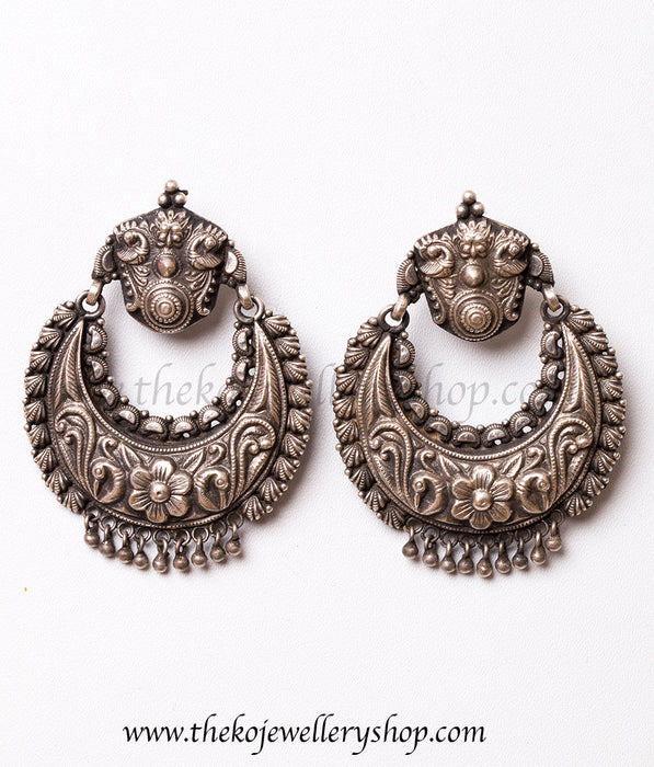 The Dyuga Silver Earrings- old