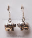 Online shopping pure silver animal earrings