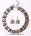 Shop online for women’s silver Pendant Set necklace