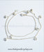 Hand crafted silver anklets shop online