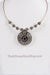 The Black Choker Necklace in Silver - KO Jewellery