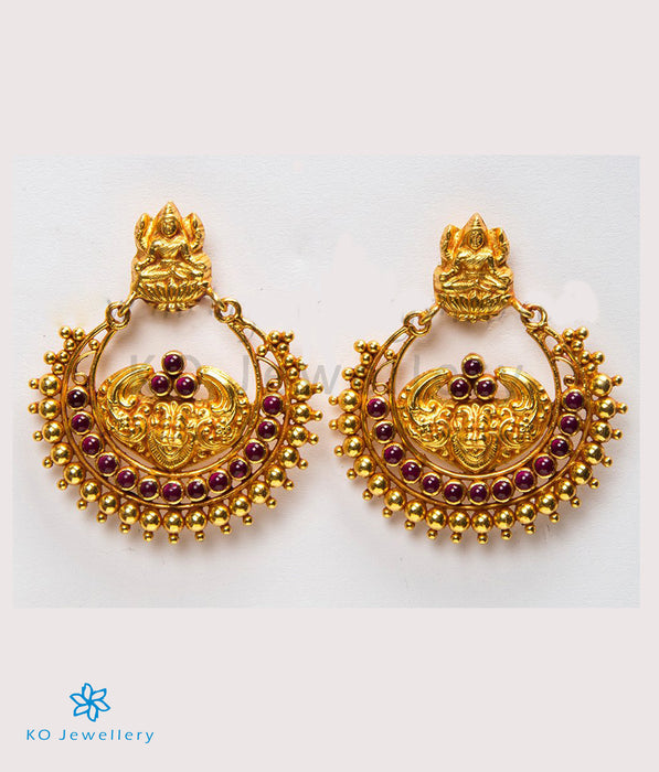 The Dharaa Silver Chand-bali Earrings